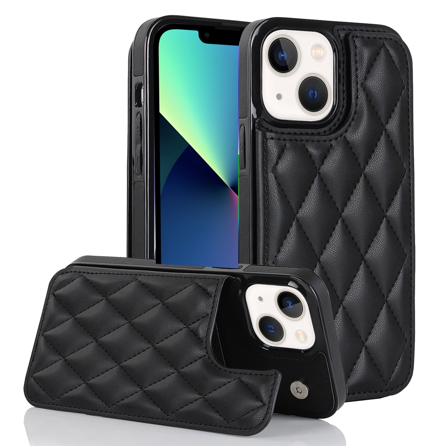 For Xiaomi 13 5G Shockproof Phone Shell Kickstand Card Holder PU Leather TPU Phone Case For Xiaomi 13 5G Shockproof Phone Shell Kickstand Card Holder PU Leather TPU Phone Case